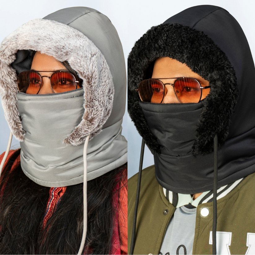 Get 10% Discount Buying 2 Products Winter Hood Cap