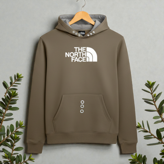 Soft Cotton Luxuries Hoodie Deep Khaki Colour