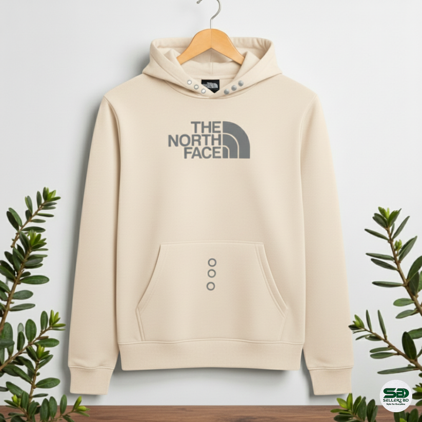 Soft Cotton Luxuries Hoodie Cream Colour