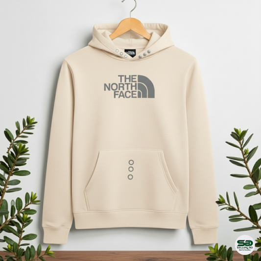 Soft Cotton Luxuries Hoodie Cream Colour